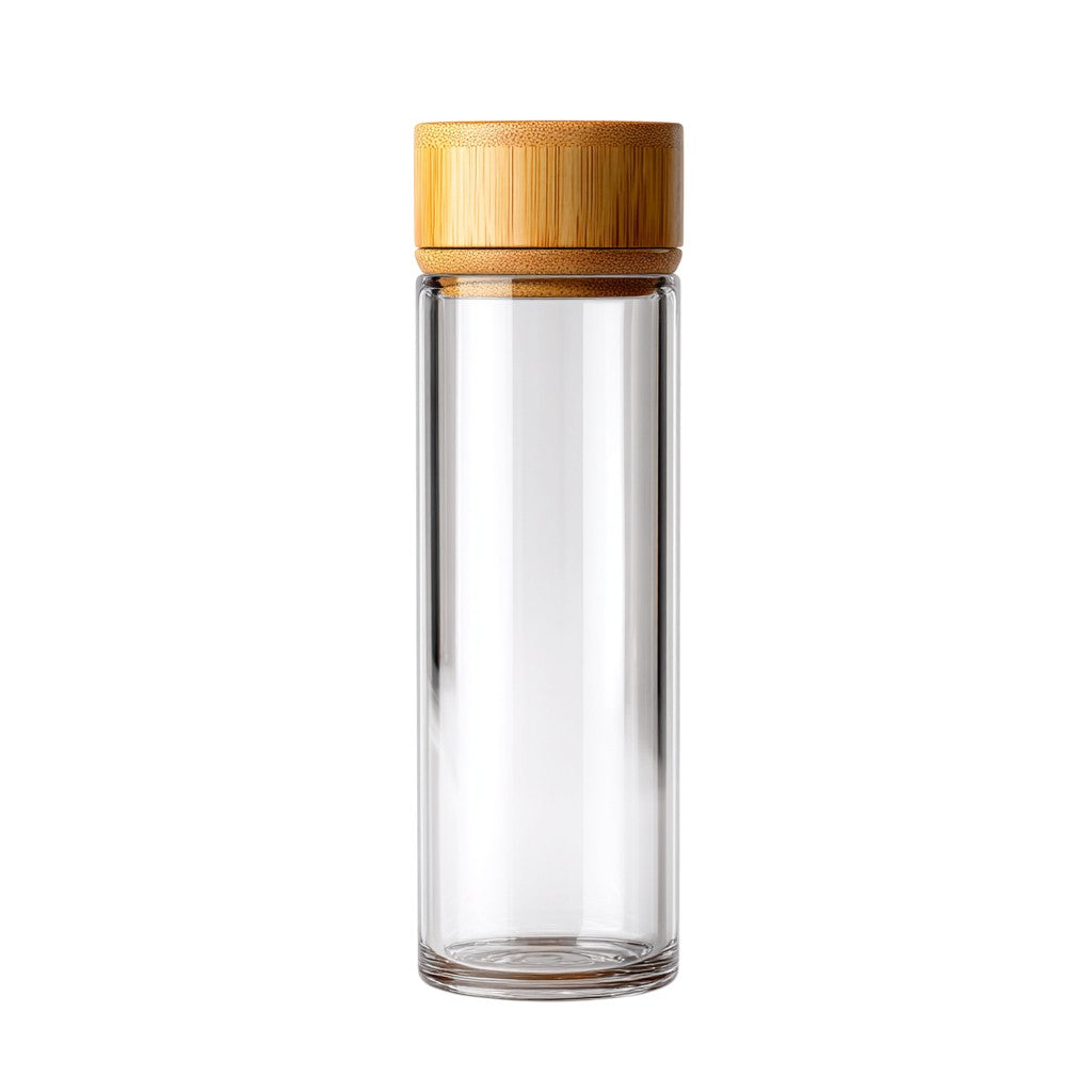 Qivno Tall Spaghetti Glass Storage Jar