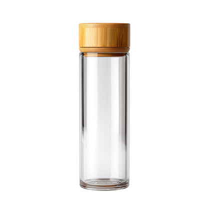 Qivno Tall Spaghetti Glass Storage Jar